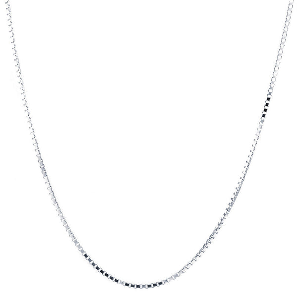 Sterling Silver 20" Box Chain