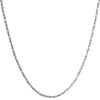 Silver Treasures 18 Inch Chain Necklace