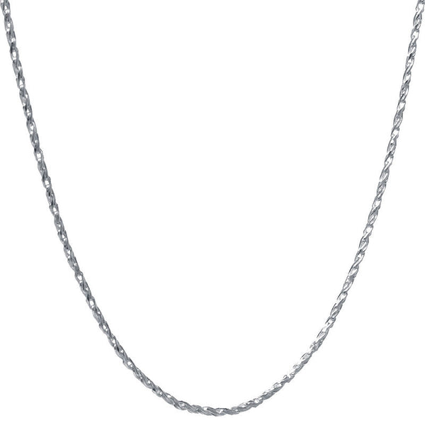 Silver Treasures 18 Inch Chain Necklace