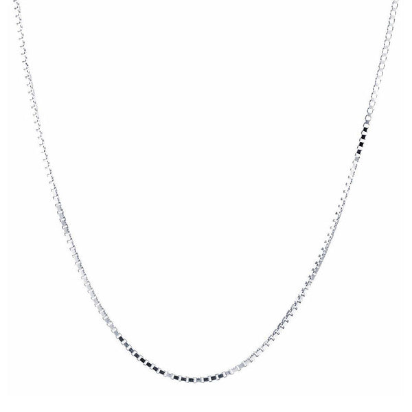 Sterling Silver 30" 015 Guage Box Chain