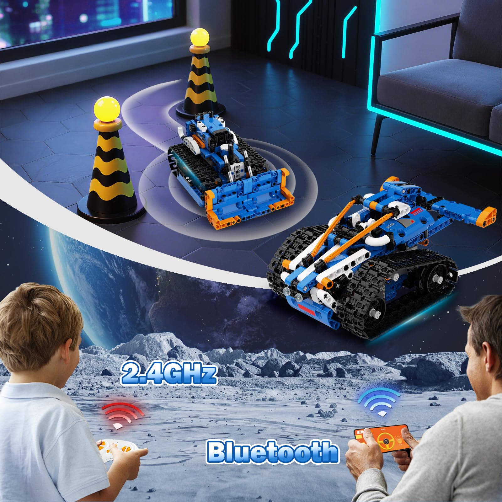 560-Piece - Science - STEM Robot Kit - STEM Learning Toy - Ages 8-12