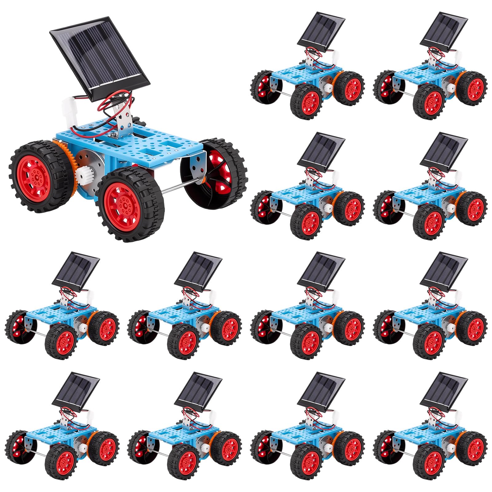 12-Piece - Solar - STEM Robot Kit - STEM Learning Toy - Ages 12-14