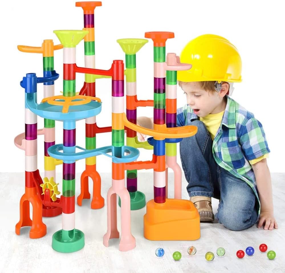 135-Piece - Marble Run Building Set - STEM Learning Toy