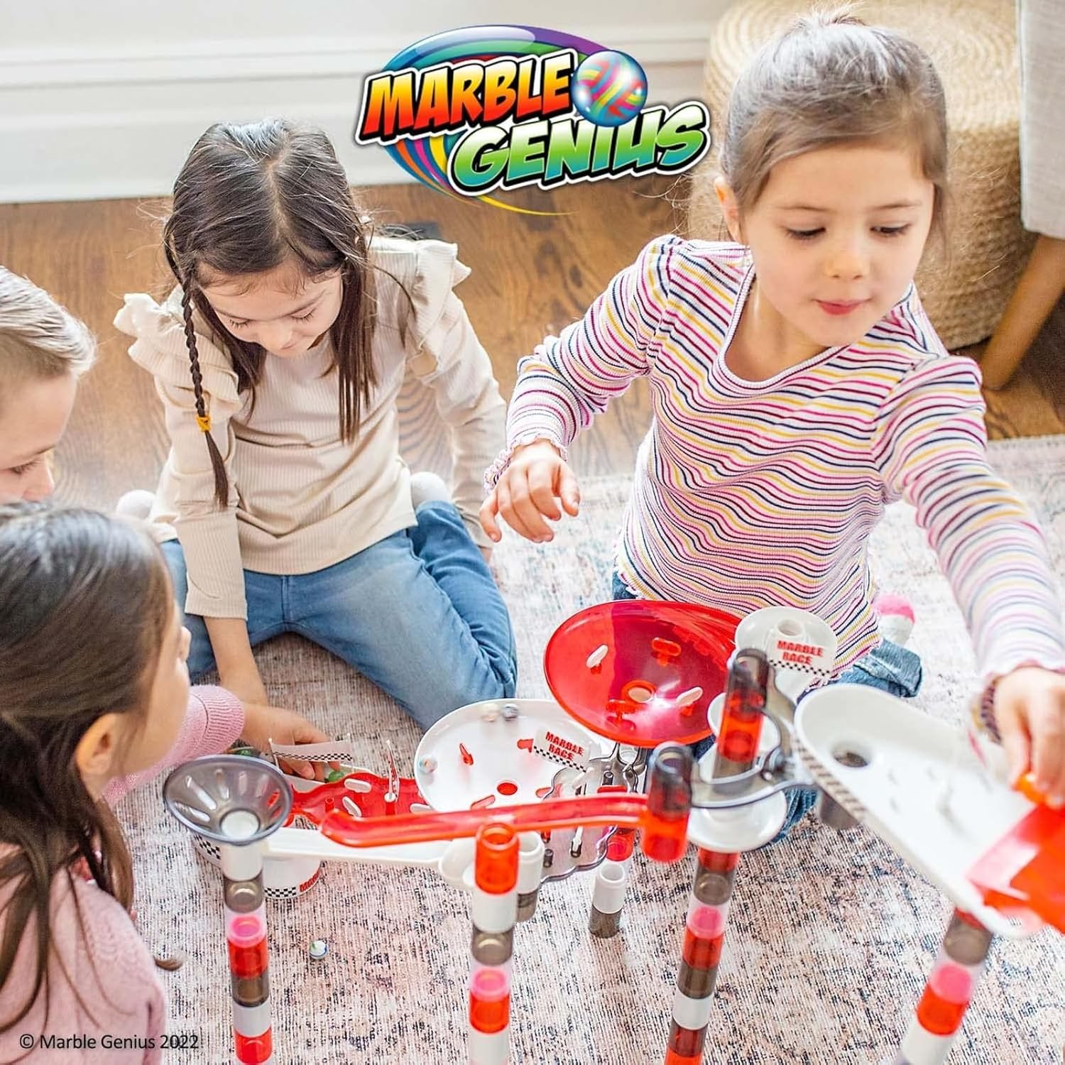 Marble Run Building Set - STEM Learning Toy - Ages 4+