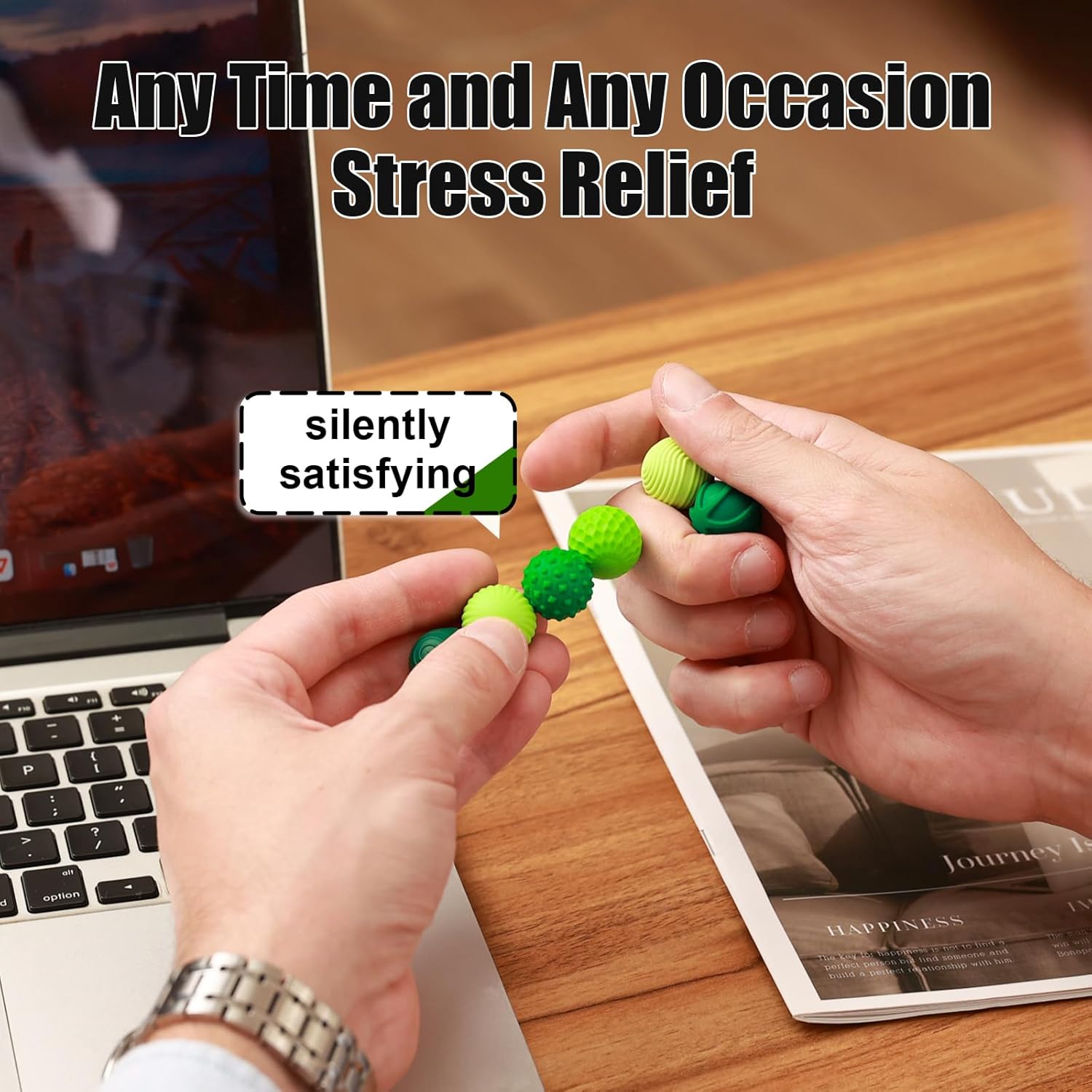 Magnetic - Desk Fidget Toy - Sensory Play Toy - Ages 14+