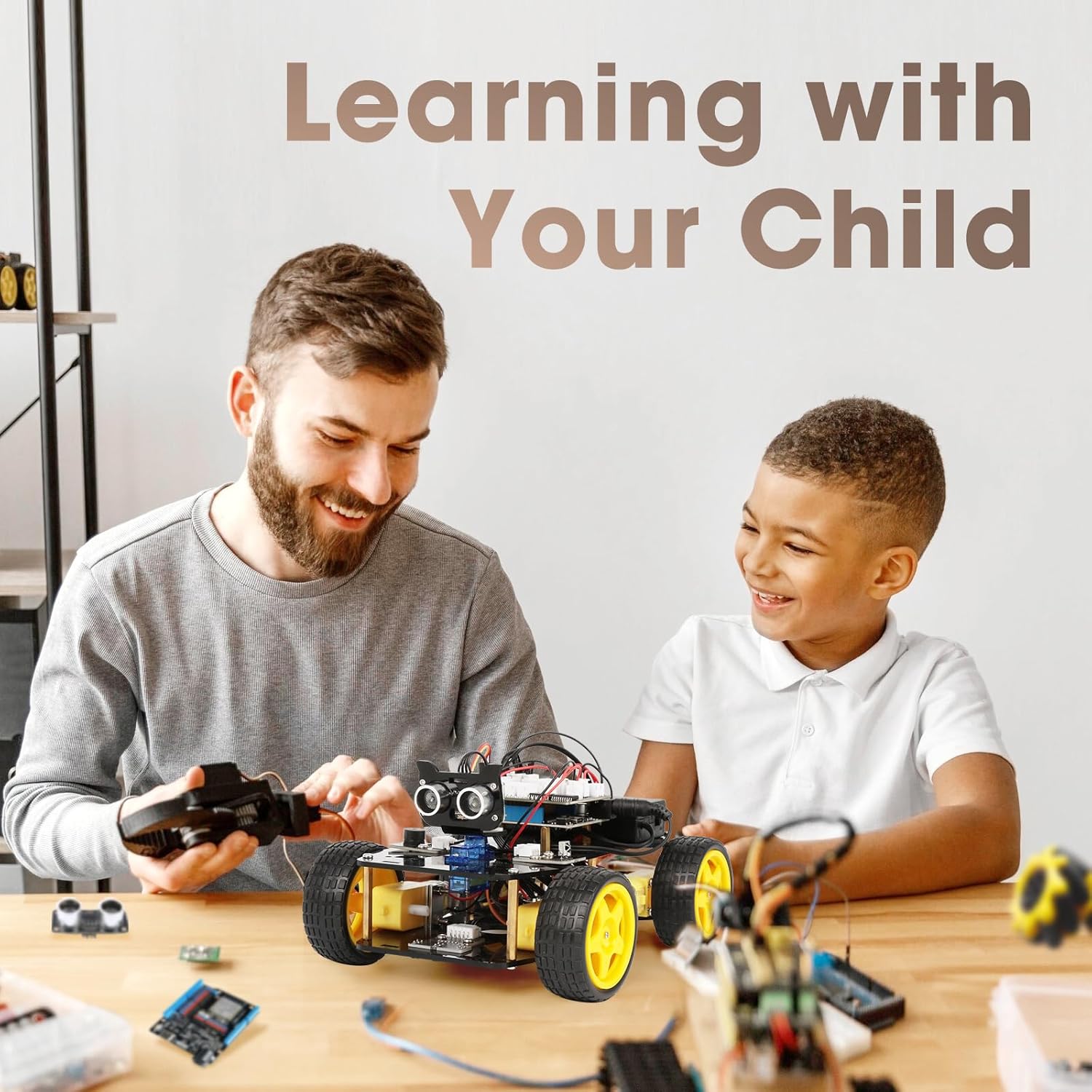 Car - STEM Robot Kit - STEM Learning Toy - Ages 8-12