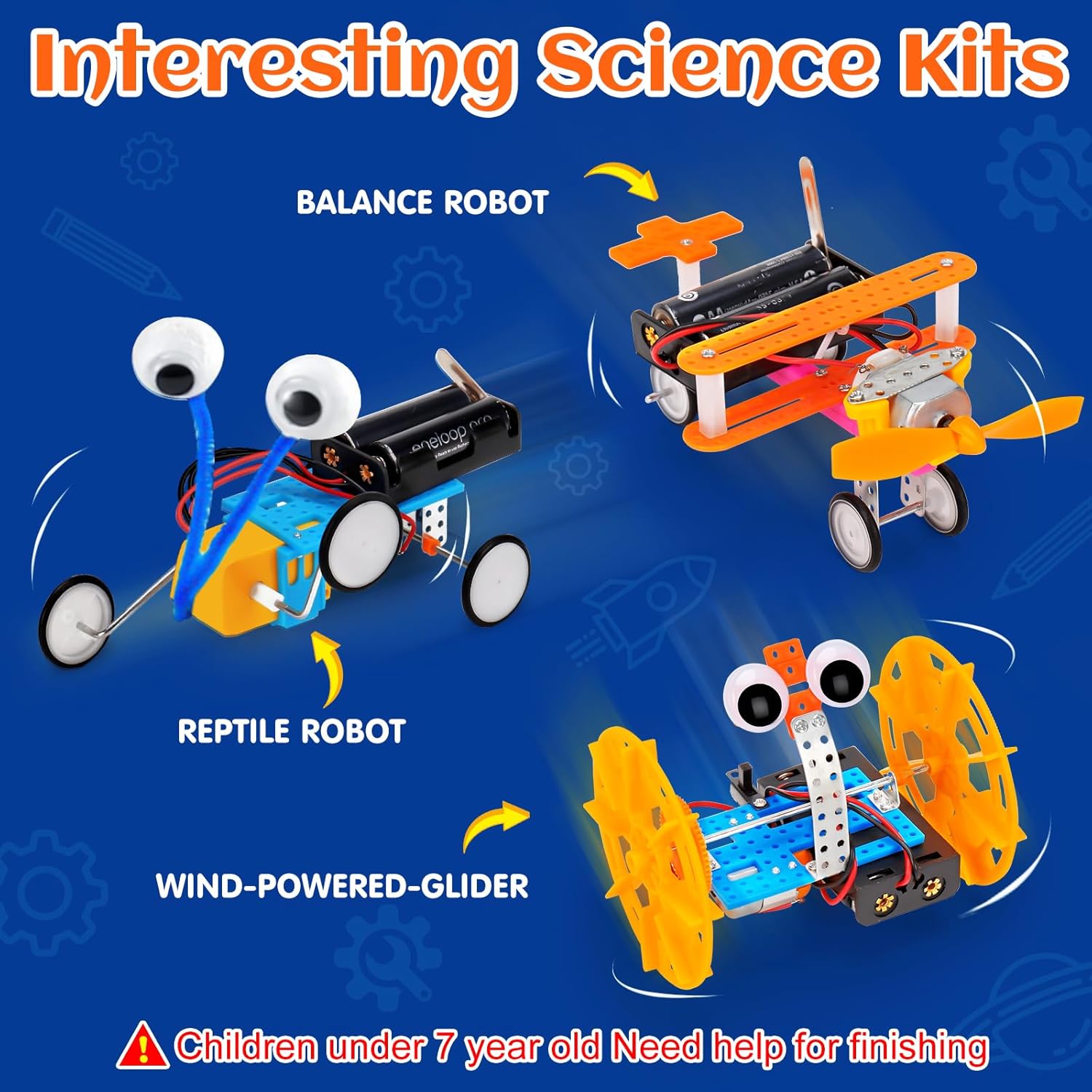 Science - STEM Robot Kit - STEM Learning Toy - SRK-027