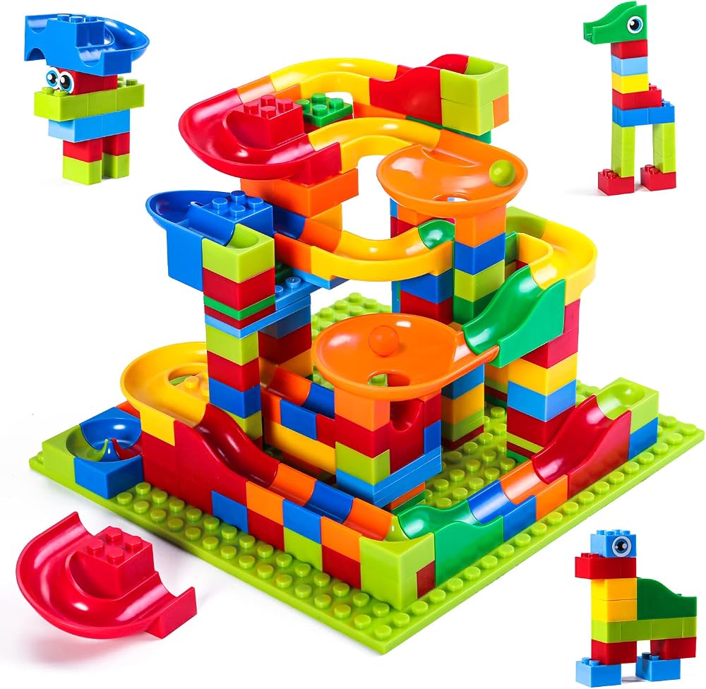 168-Piece - Marble Run Building Set - STEM Learning Toy