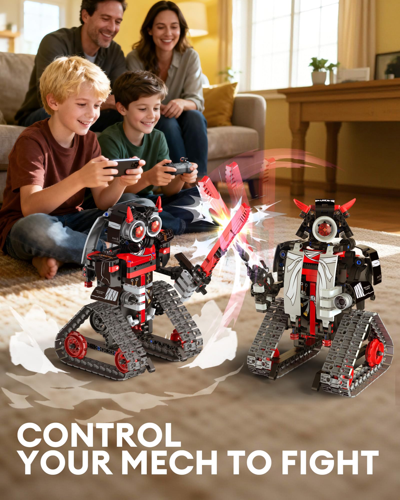 443-Piece - Science - STEM Robot Kit - STEM Learning Toy - Ages 6