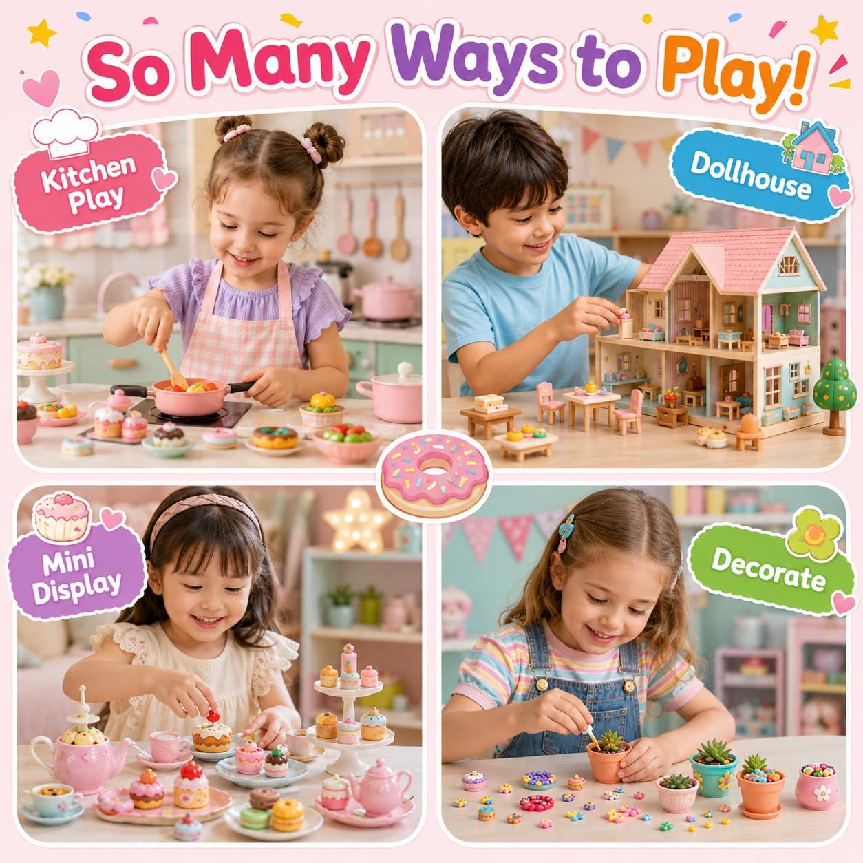 50-Piece - Bag Charm Toy - Creative Play Toy - BCT-014