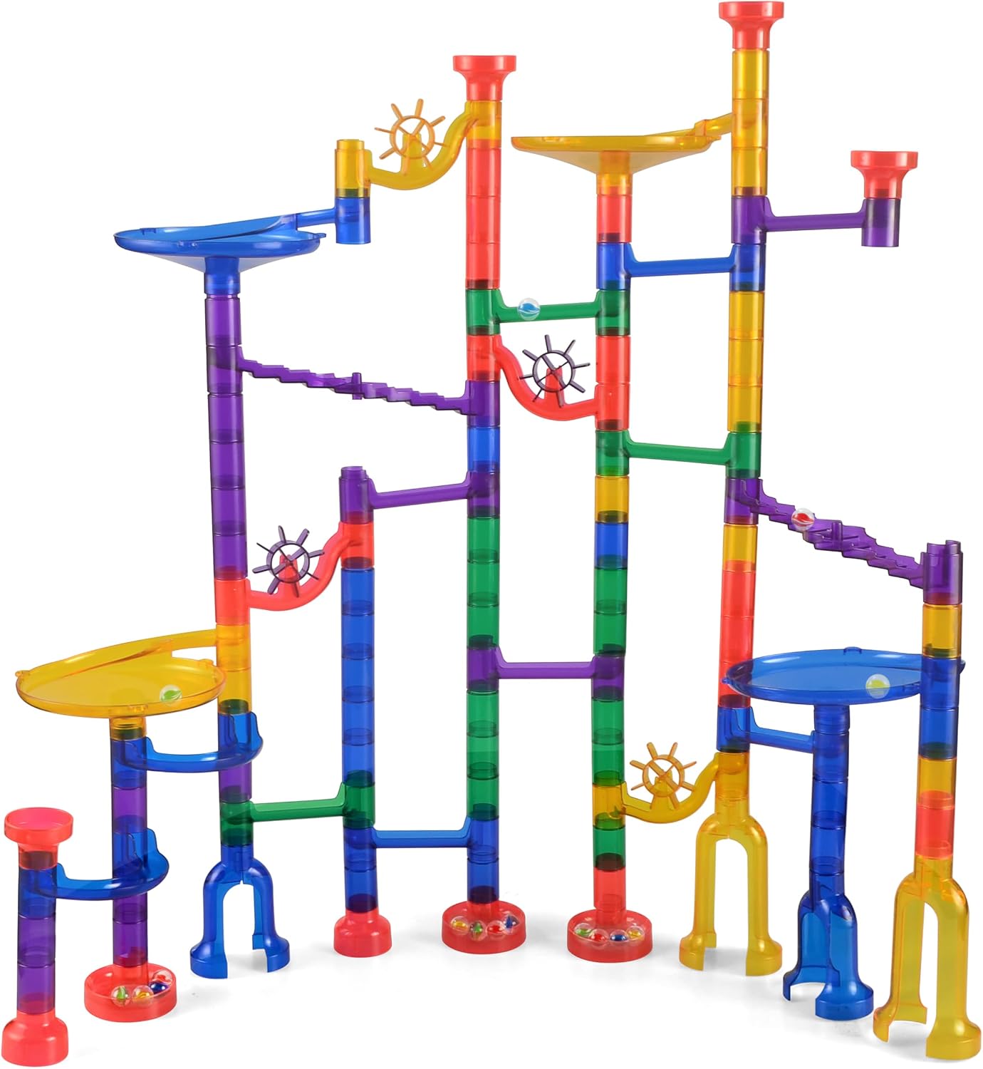 150-Piece - Marble Run Building Set - STEM Learning Toy