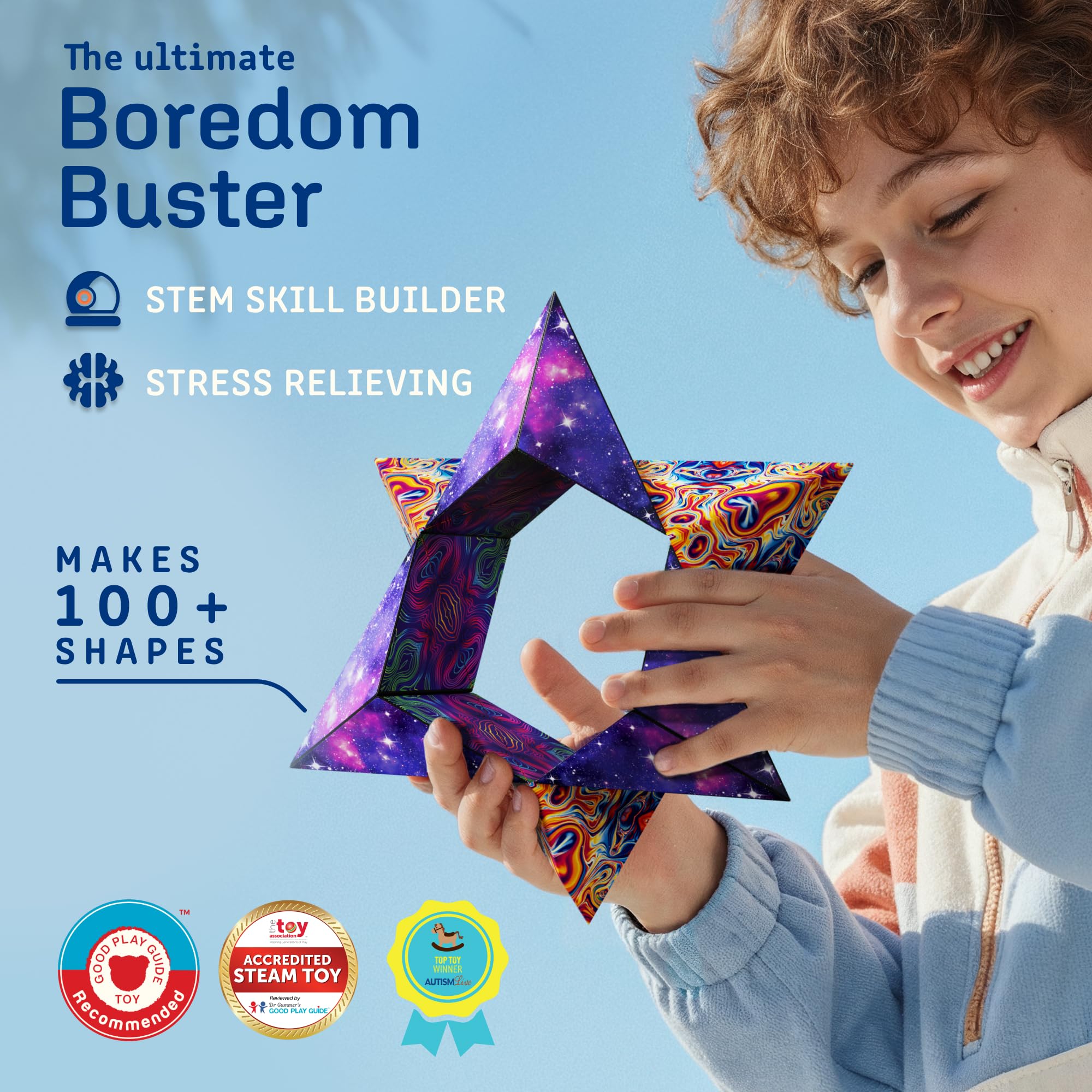 Magnetic - Desk Fidget Toy - Sensory Play Toy - Ages 8+