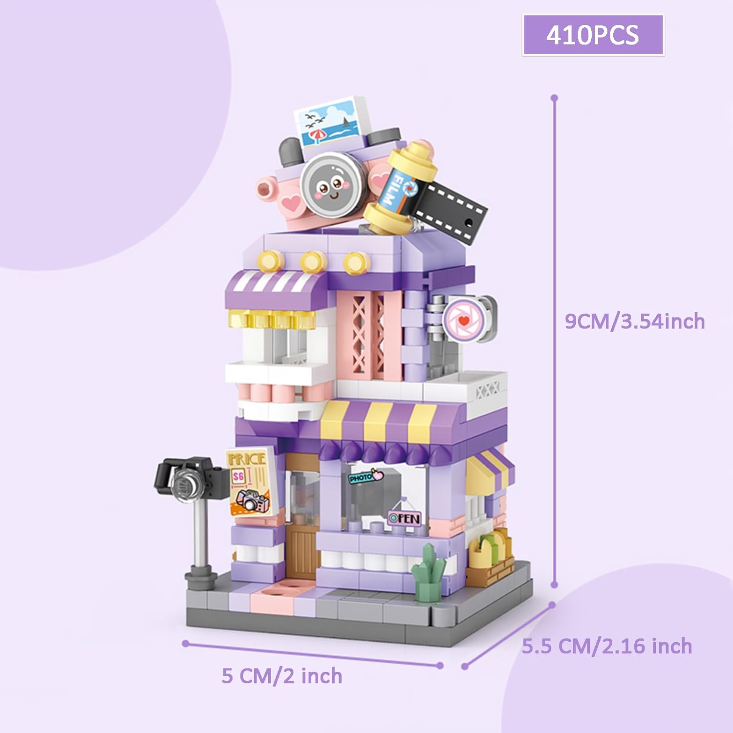Mini Building Blocks Set - Creative Play Toy - Ages 3+