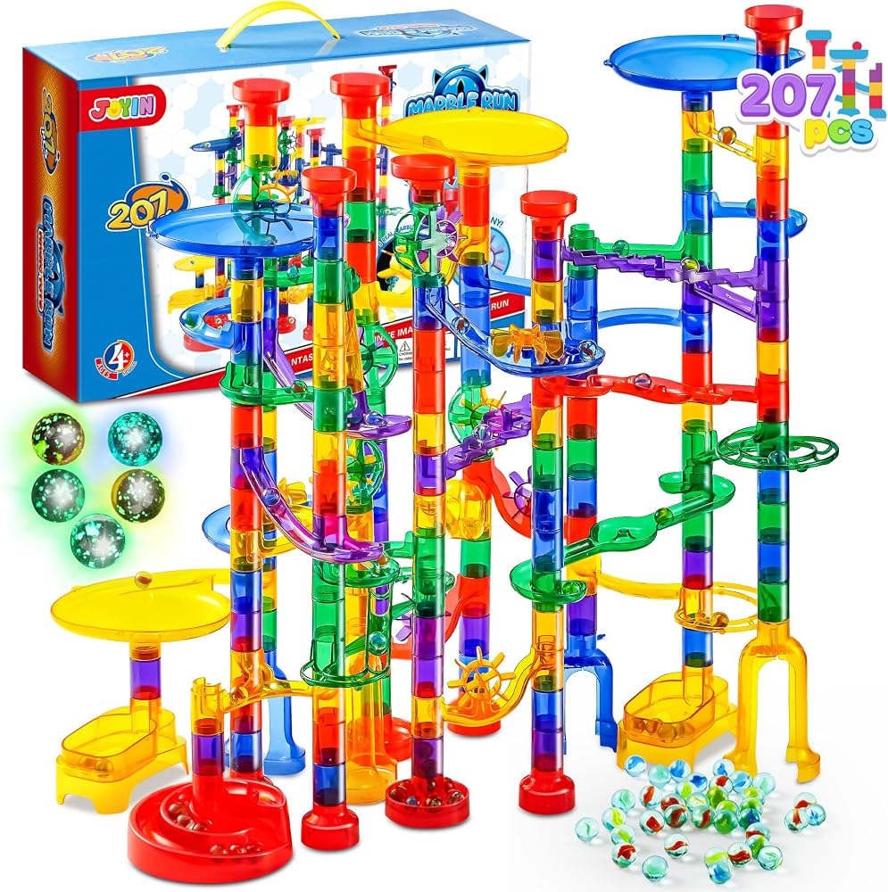 207-Piece - Marble Run Building Set - STEM Learning Toy
