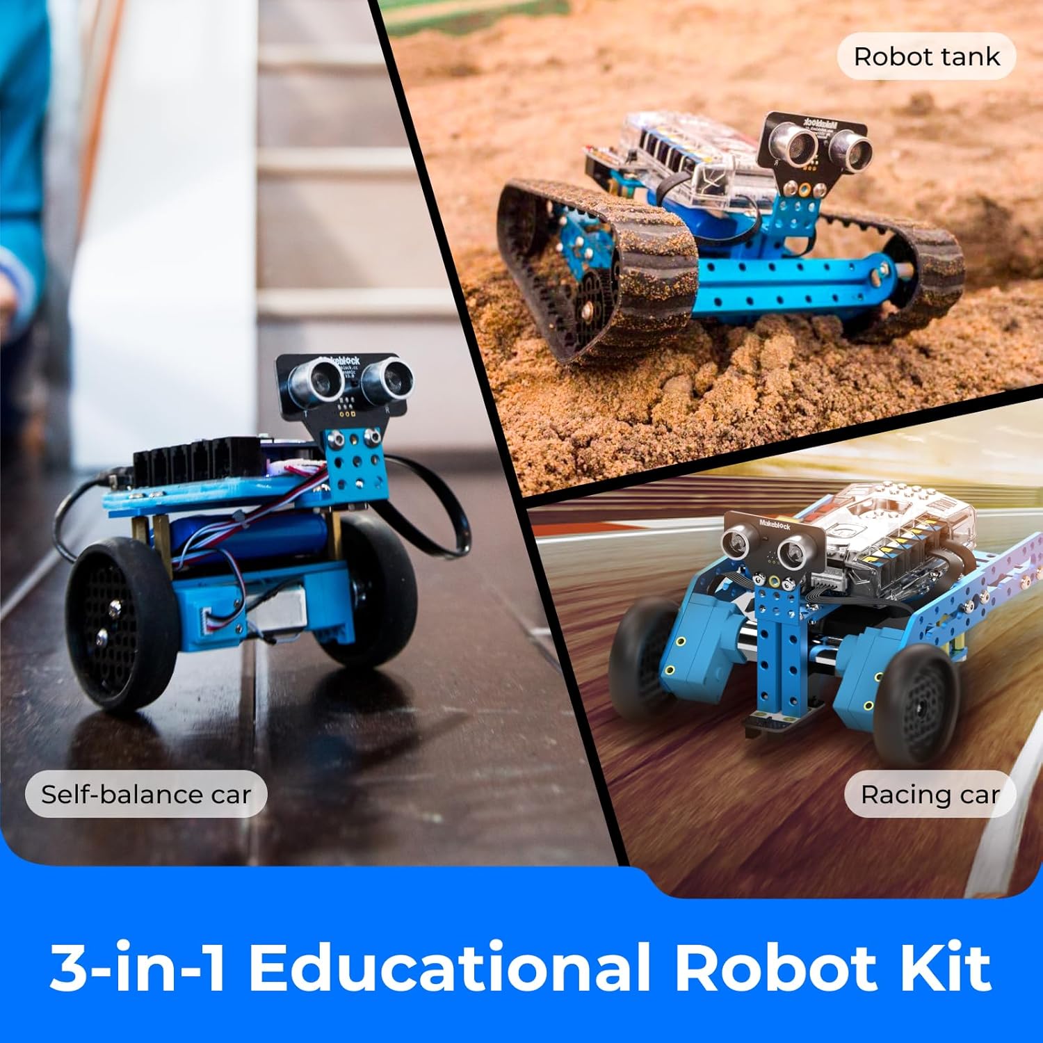 3-Piece - Science - STEM Robot Kit - STEM Learning Toy - Ages 8-12