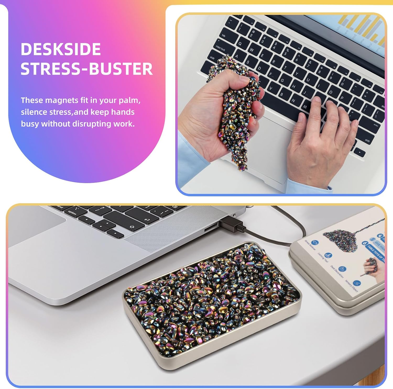 550-Piece - Sensory - Desk Fidget Toy - Sensory Play Toy - Ages 14+