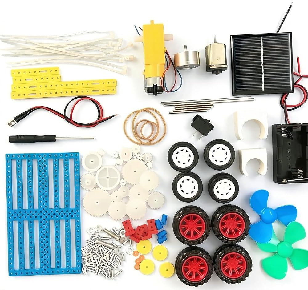 Car - Solar Robot Kit - STEM Learning Toy - Ages 8-14