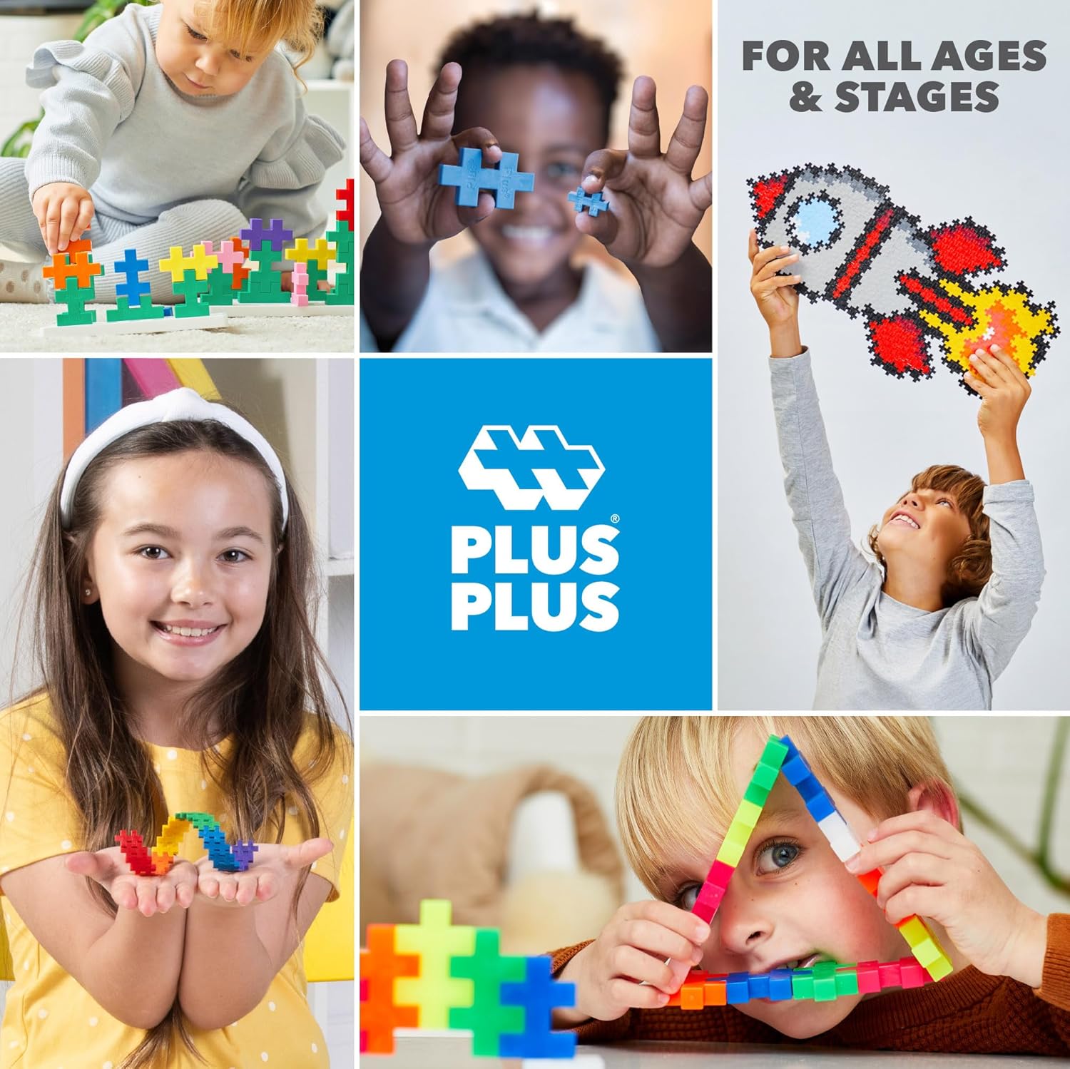 240-Piece - Sensory - Mini Building Blocks Set - STEM Learning Toy - Ages 5+