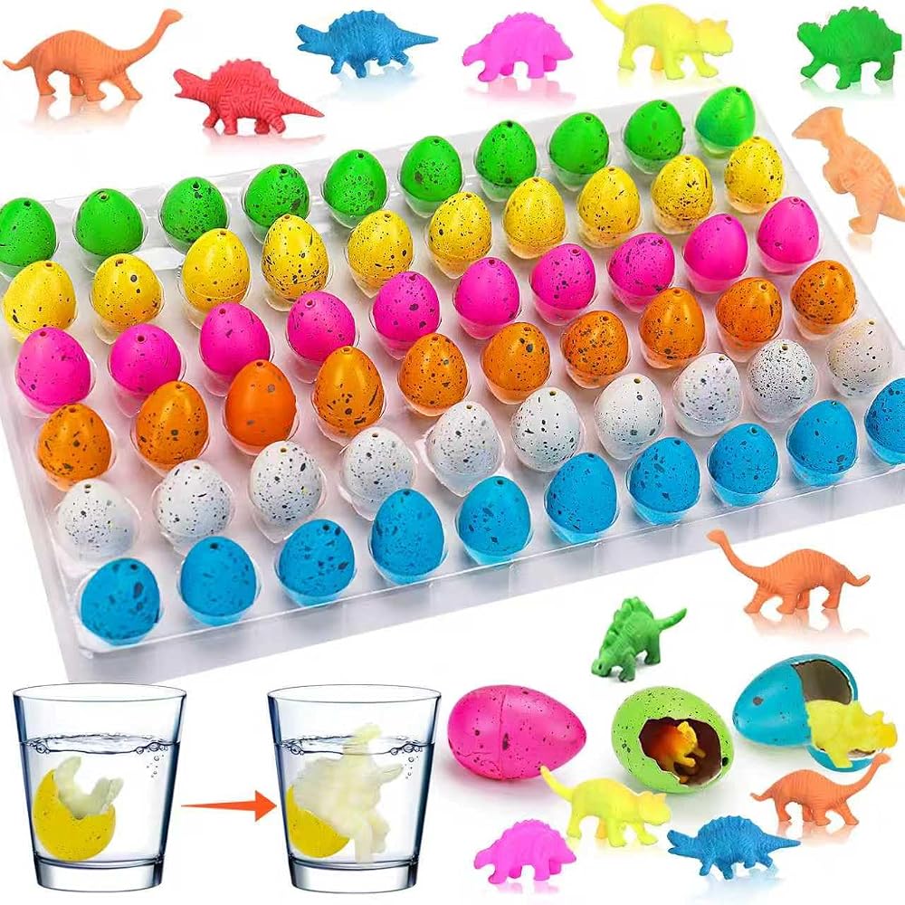 60-Piece - Dinosaur - Party Favor Toys - Creative Play Toy - Ages 3+