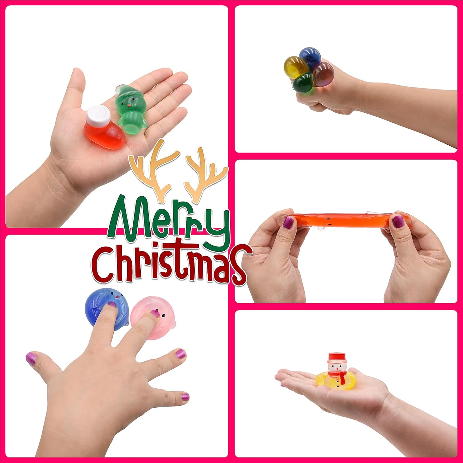 12-Piece - Fidget - Stocking Stuffer Toys - Sensory Play Toy - Ages 3+