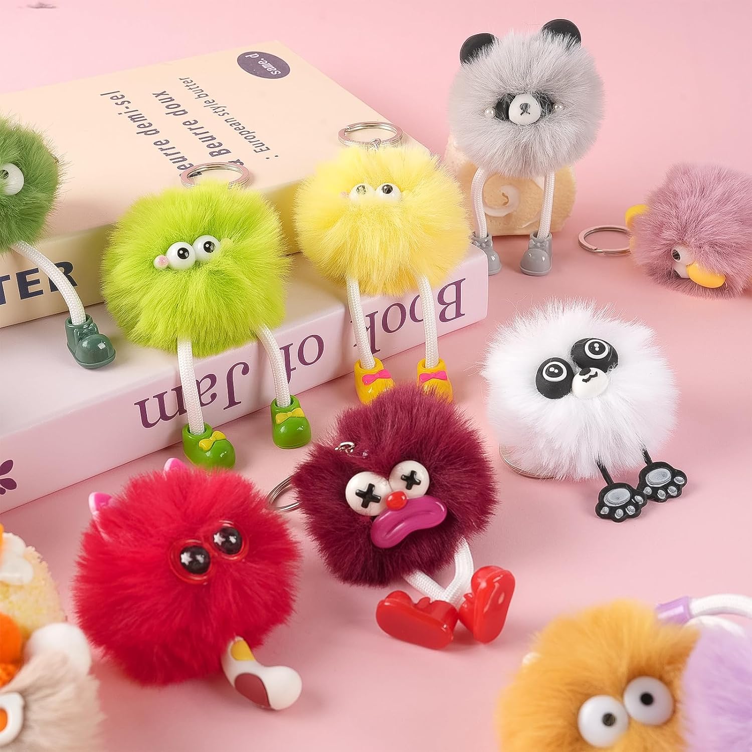 24-Piece - Plush - Bag Charm Toy - Creative Play Toy