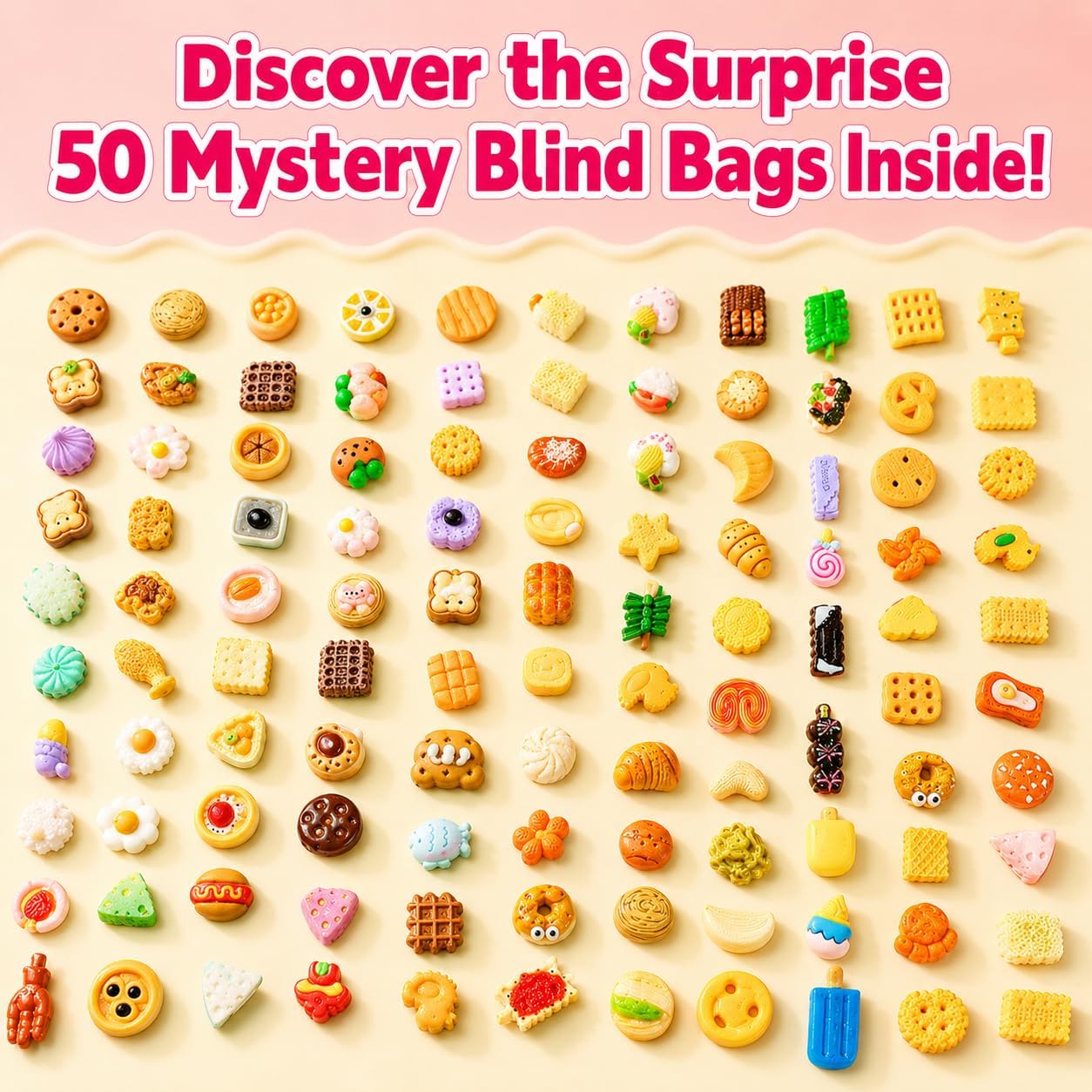50-Piece - Bag Charm Toy - Creative Play Toy - BCT-032