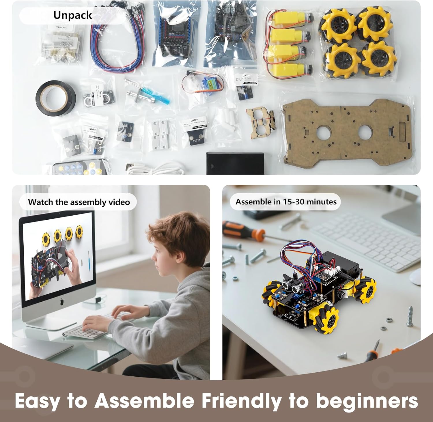 Science - STEM Robot Kit - STEM Learning Toy - Ages 8-12