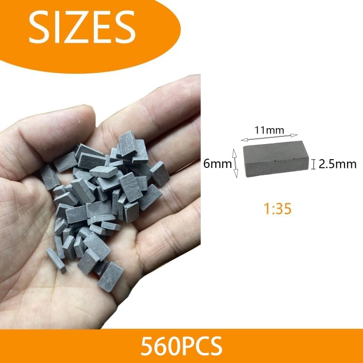 560-Piece - Blind Box Mini Bricks Set - Creative Play Toy - Ages 15+