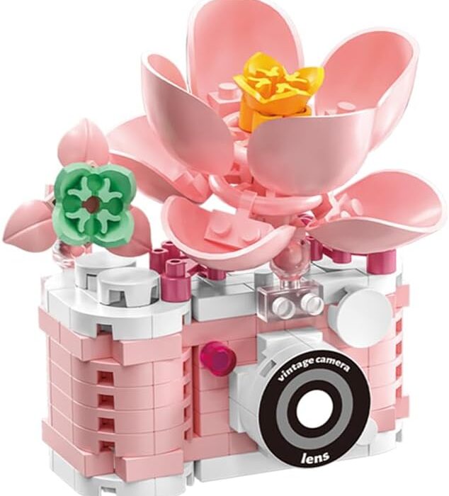 Flower - Blind Box Mini Bricks Set - Creative Play Toy - Ages 8+