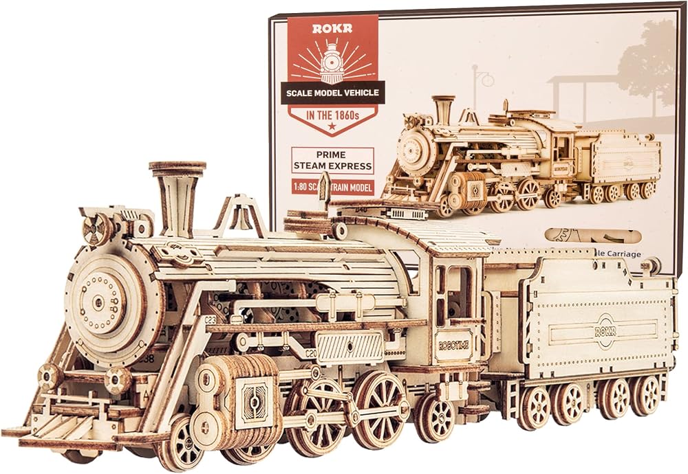 Vehicle - 3D Wooden Puzzle Kit - Creative Play Toy