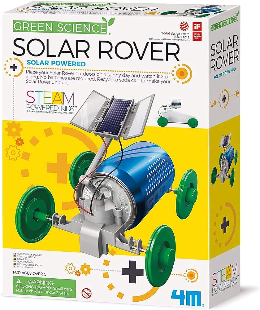 Science - Solar Robot Kit - STEM Learning Toy - Ages 5+