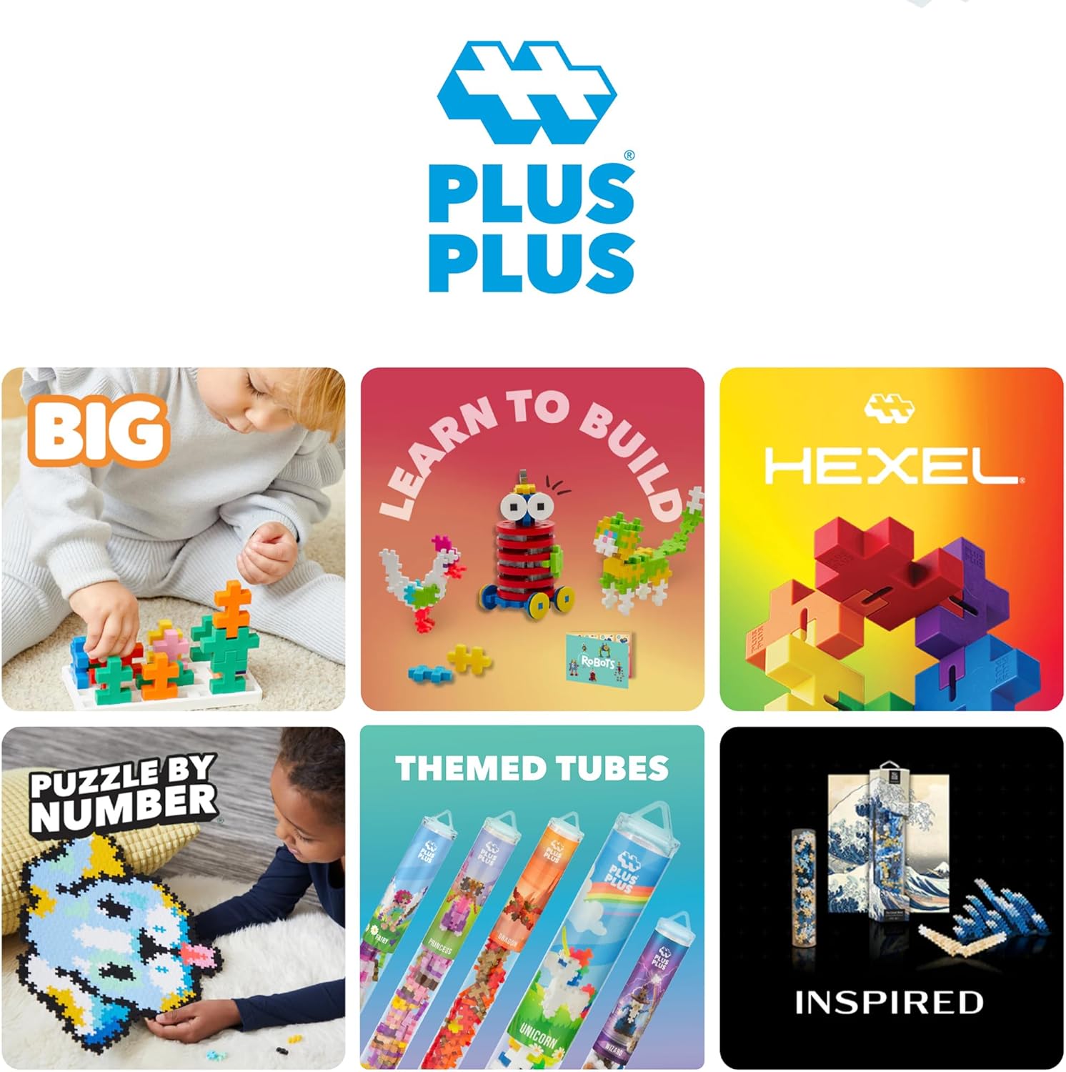 Sensory - Mini Building Blocks Set - STEM Learning Toy - Ages 5+