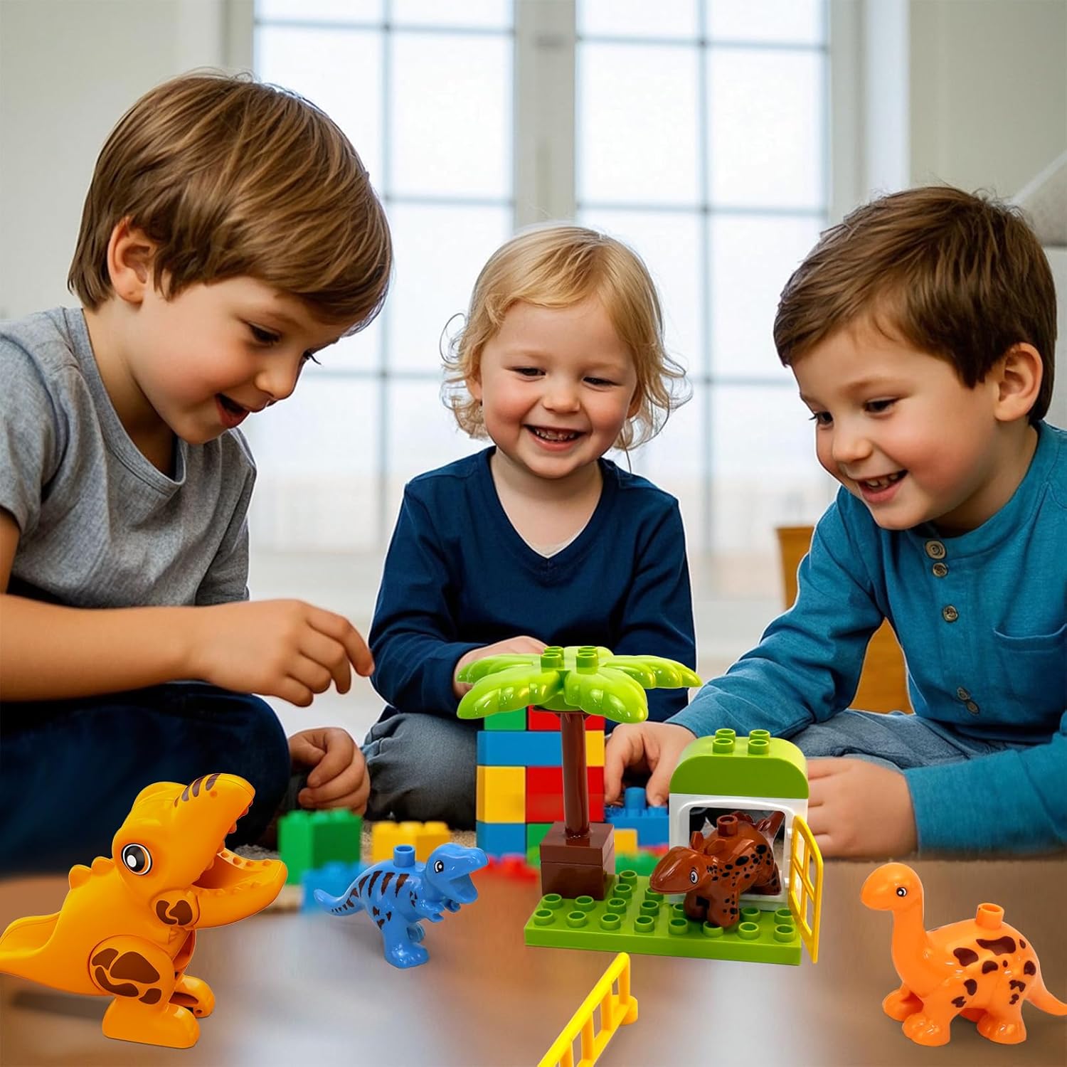 Dinosaur - Marble Run Building Set - STEM Learning Toy - Ages 3+
