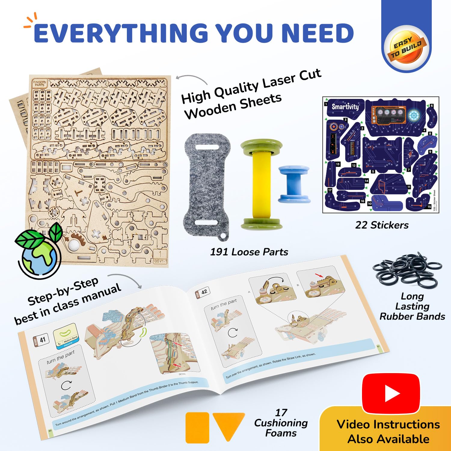 STEM Robot Kit - STEM Learning Toy - SRK-084