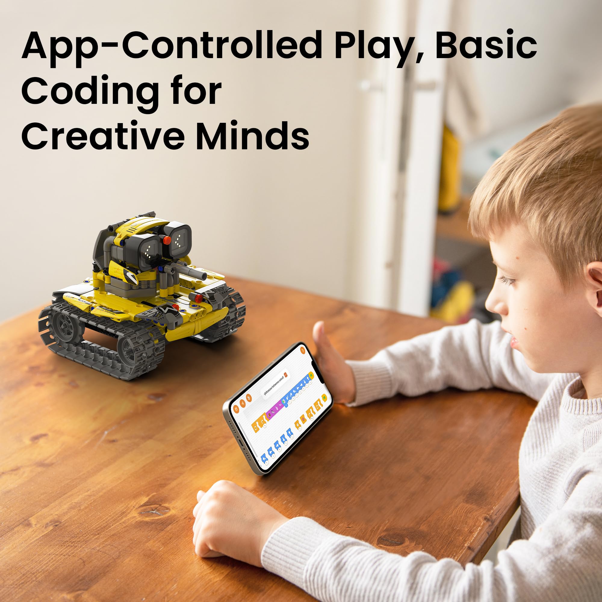 473-Piece - STEM Robot Kit - STEM Learning Toy - Ages 8-14