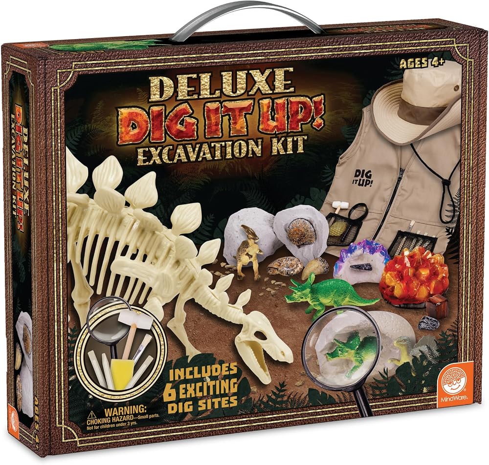 Dinosaur Dig Kit - Creative Play Toy - Ages 4+