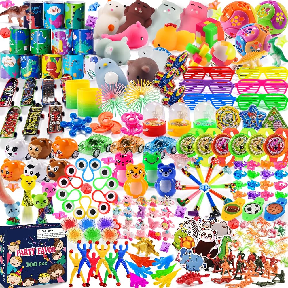 300-Piece - Car - Party Favor Toys - Sensory Play Toy