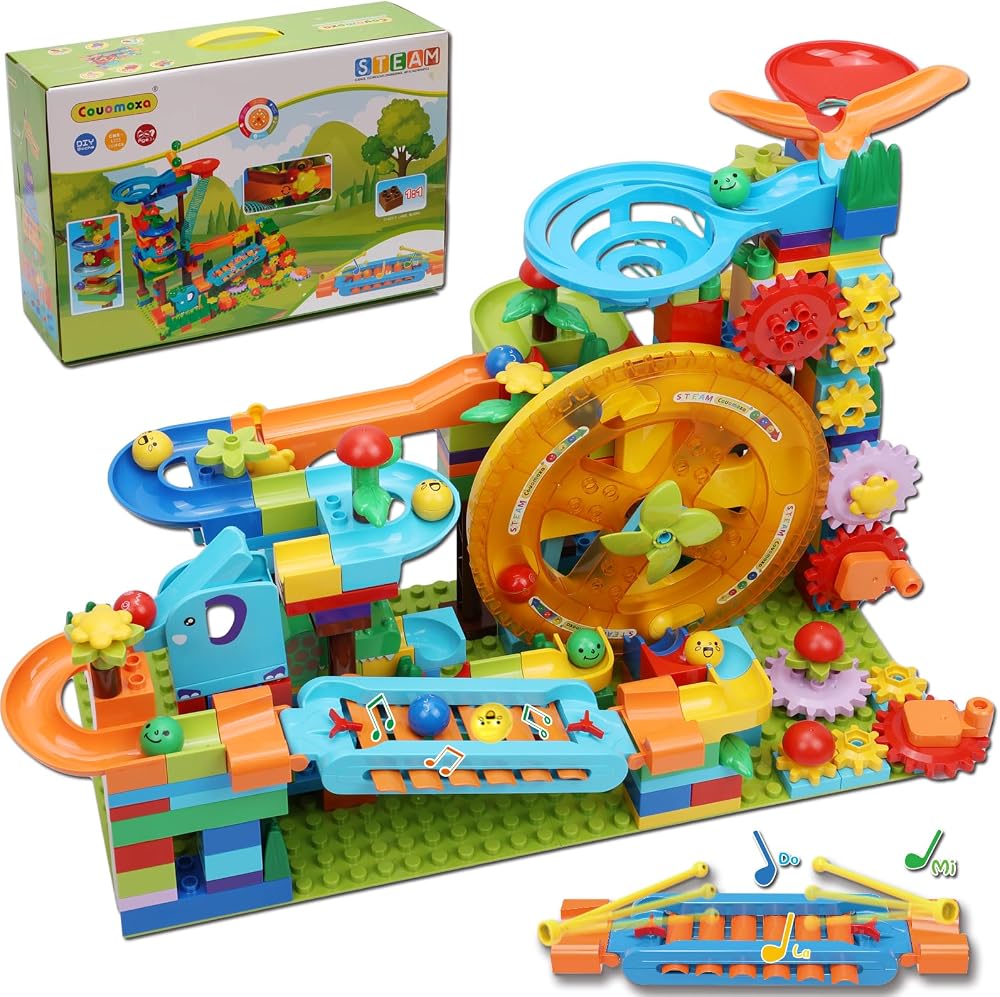 Marble Run Building Set - STEM Learning Toy - Ages 3+