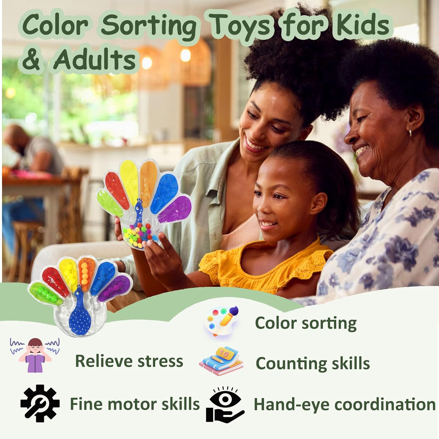 Sensory - Stocking Stuffer Toys - STEM Learning Toy - Ages 3+