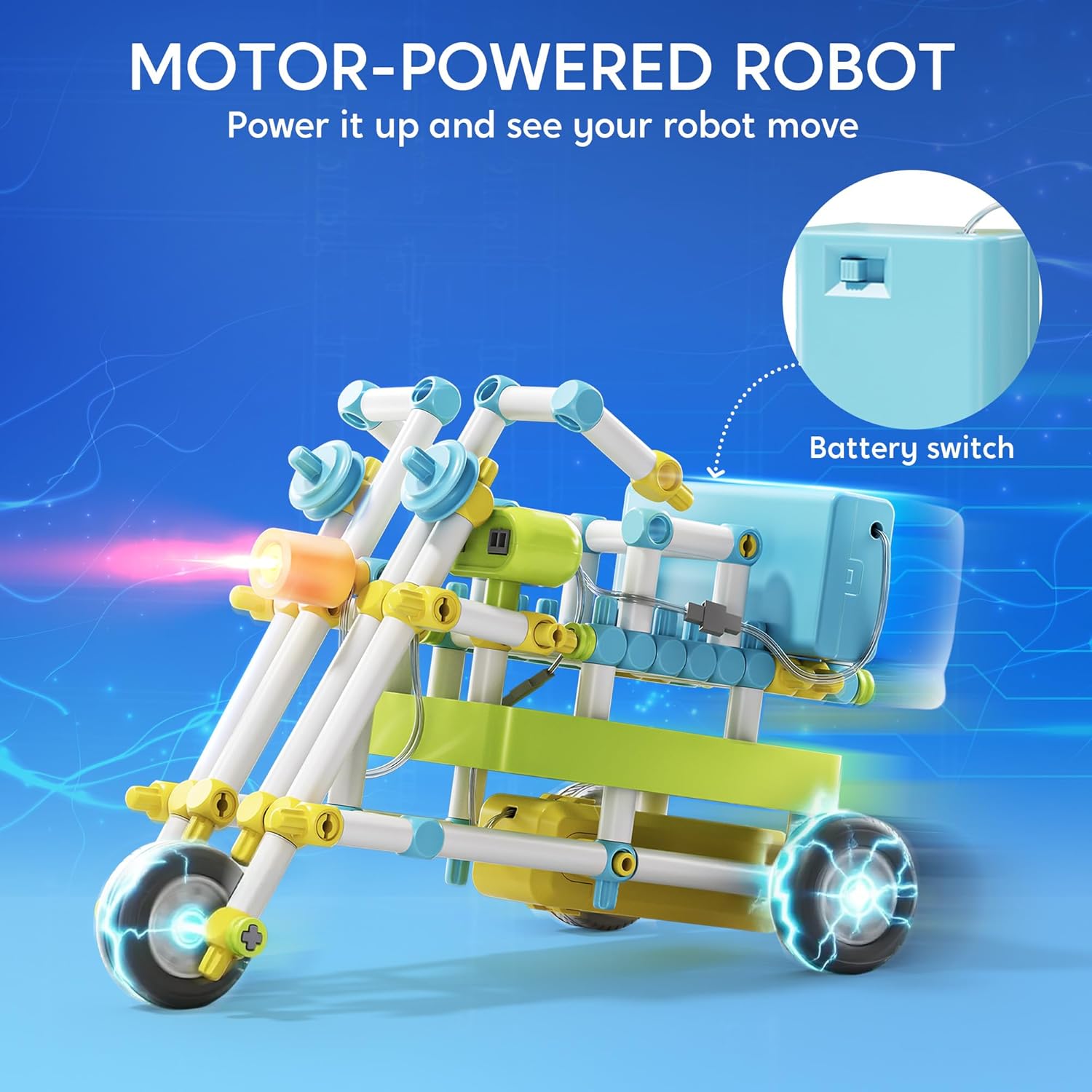 36-Piece - Science - STEM Robot Kit - STEM Learning Toy - Ages 8-13