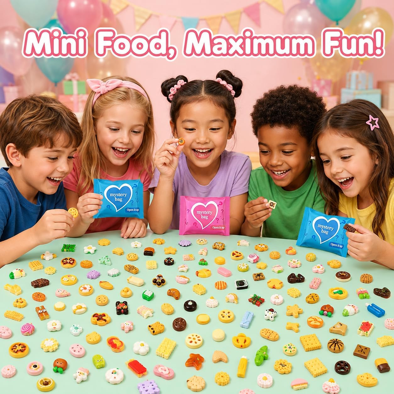 50-Piece - Bag Charm Toy - Creative Play Toy - BCT-014