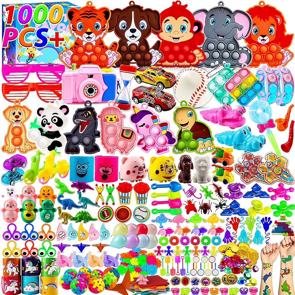 1000-Piece - Car - Party Favor Toys - Sensory Play Toy - Ages 3+