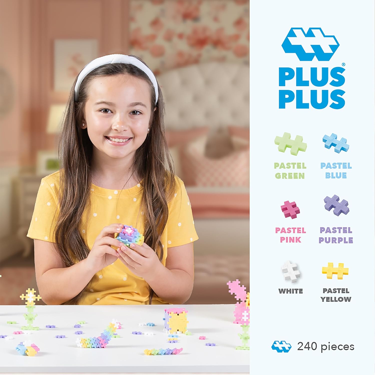 240-Piece - Sensory - Mini Building Blocks Set - STEM Learning Toy