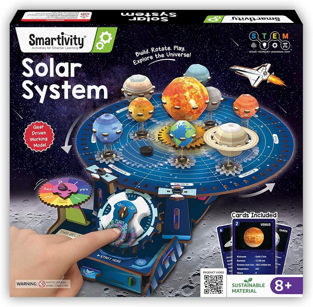 Science - Solar Robot Kit - STEM Learning Toy - Ages 8+