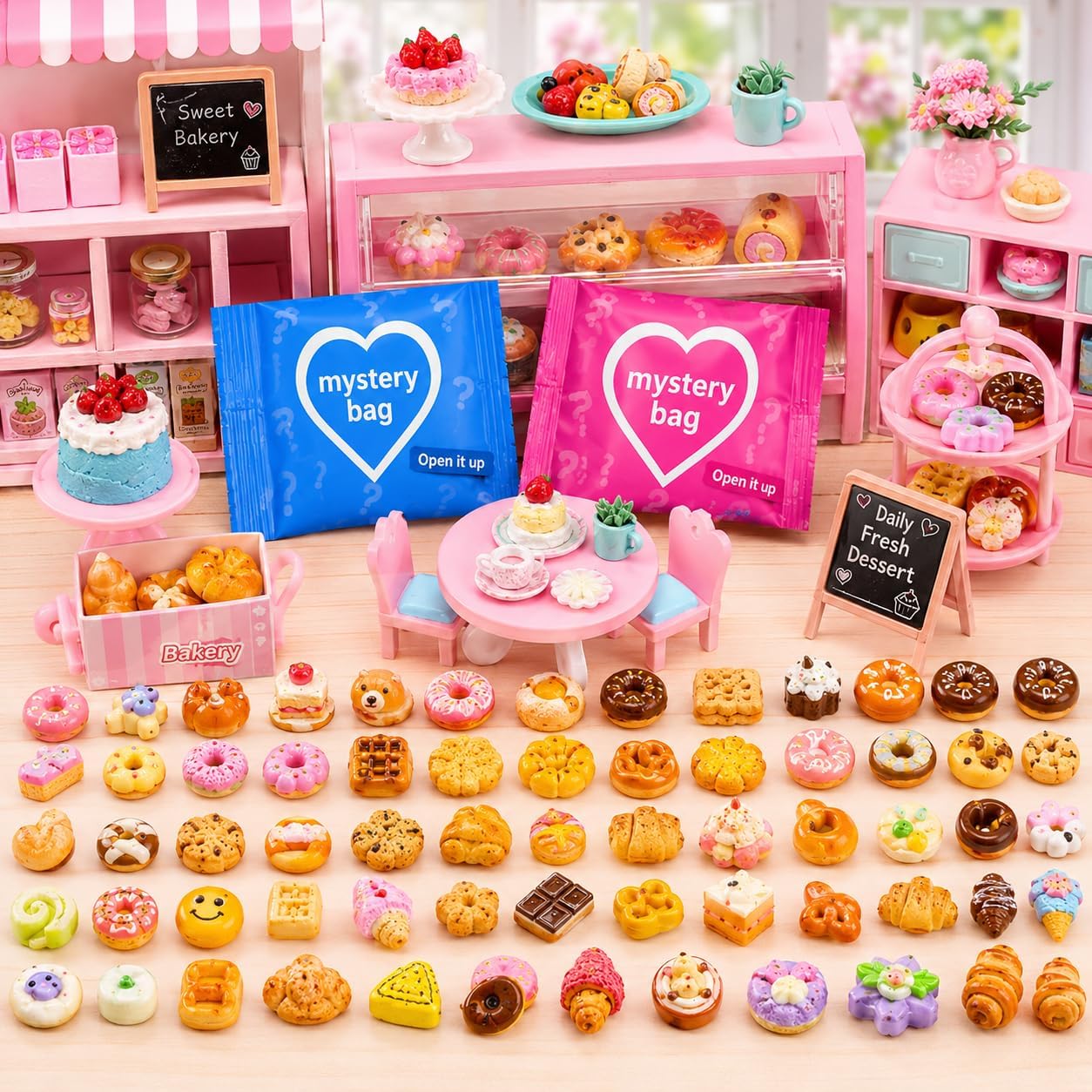 50-Piece - Bag Charm Toy - Creative Play Toy - BCT-032