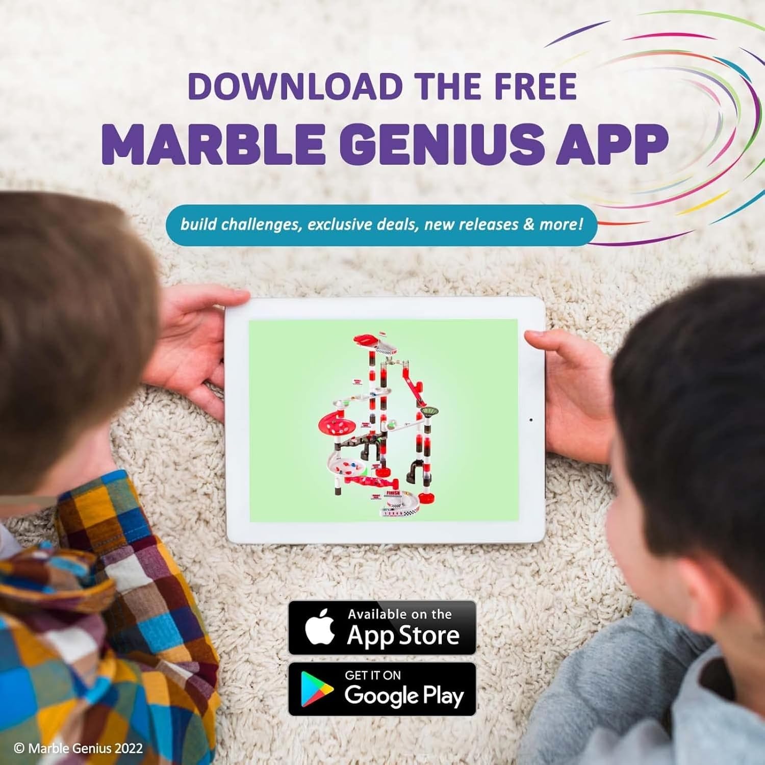 Marble Run Building Set - STEM Learning Toy - Ages 4+