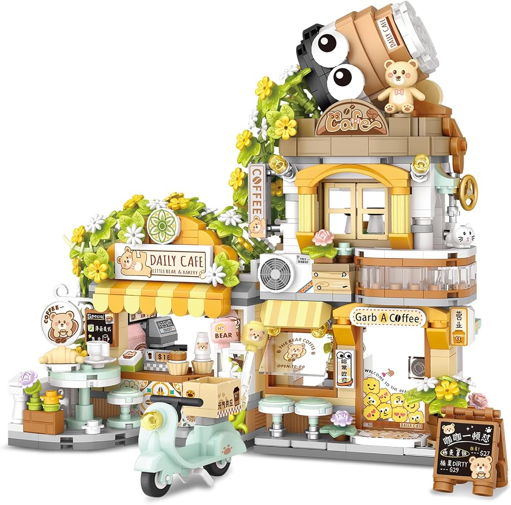 1077-Piece - Animal - Mini Building Blocks Set - Creative Play Toy - Ages 6+