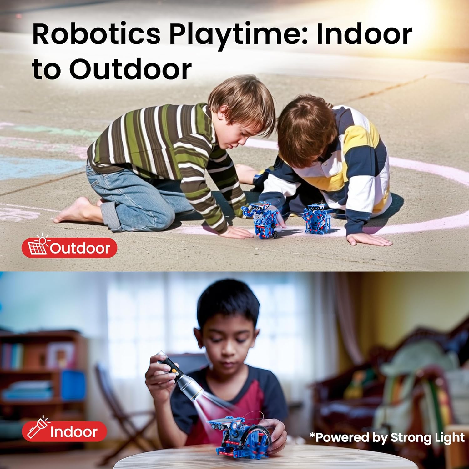 190-Piece - Solar - STEM Robot Kit - STEM Learning Toy