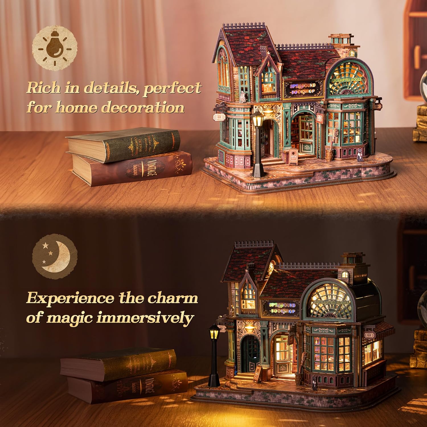 3D Wooden Puzzle Kit - Creative Play Toy - Ages 12+