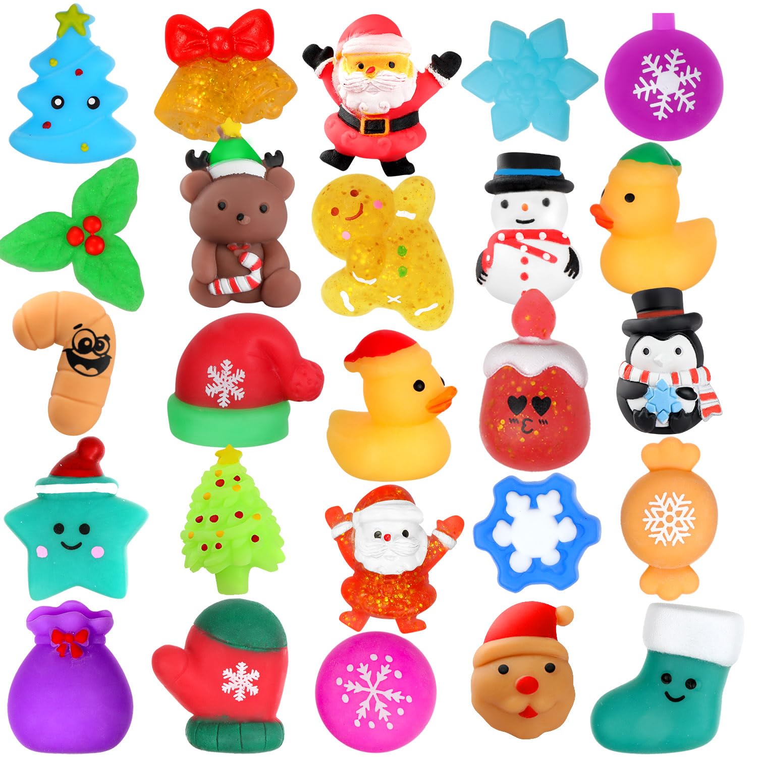 25-Piece - Sensory - Stocking Stuffer Toys - Sensory Play Toy - Ages 3+